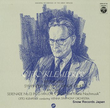 KLEMPERER, OTTO beethoven; symphony no.5 DXM-167-VX