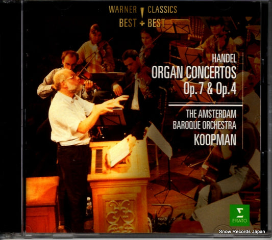 KOOPMAN, TON handel; organ concertos op.7 & op.4 WPCS-10817
