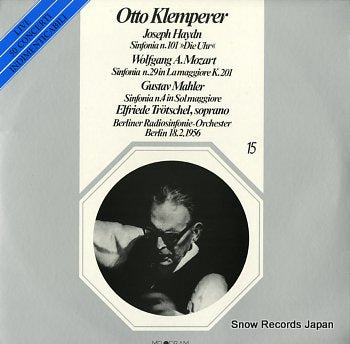 KLEMPERER, OTTO haydn; simphonia n.101 die uhr MEL215(2)