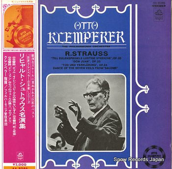 KLEMPERER, OTTO strauss; till eulenspiegels lustige streiche AA-8086