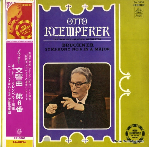 KLEMPERER, OTTO bruckner; symphony no.6 in a major AA-8096