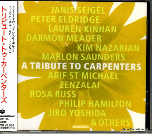 V/A a tribute to carpenters KICP655