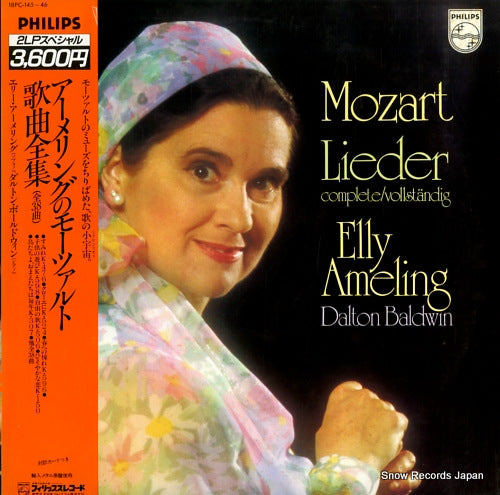 AMELING, ELLY mozart; lieder complete vollstandig 18PC-145