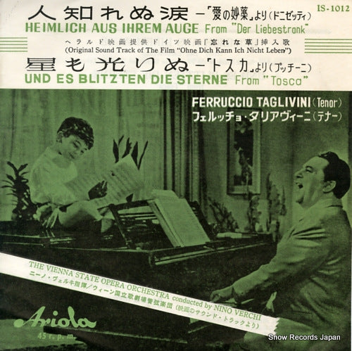 TAGLIAVINI, FERRUCCIO heimlich aus ihrem auge IS-1012