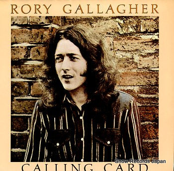 GALLAGHER, RORY calling card CHR1124
