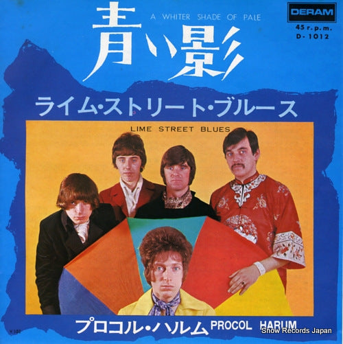 PROCOL HARUM a whiter shade of pale D-1012