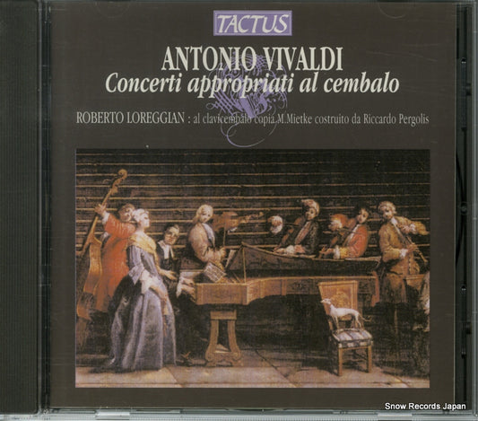 LOREGGIAN, ROBERTO vivaldi; concerti appropriati al cembalo TC672216