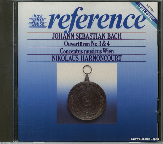 HARNONCOURT, NIKOLAUS bach; ouverturen nr.3&4 843634 / 843634ZS