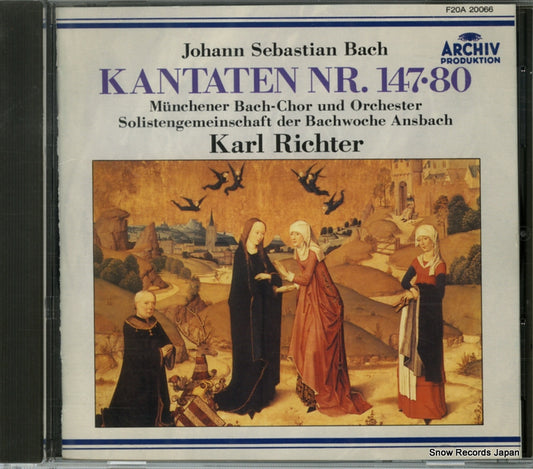 RICHTER, KARL bach; kantaten nr.147,80 F20A20066
