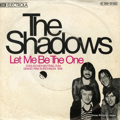 SHADOWS, THE let me be the one 1C006-05852