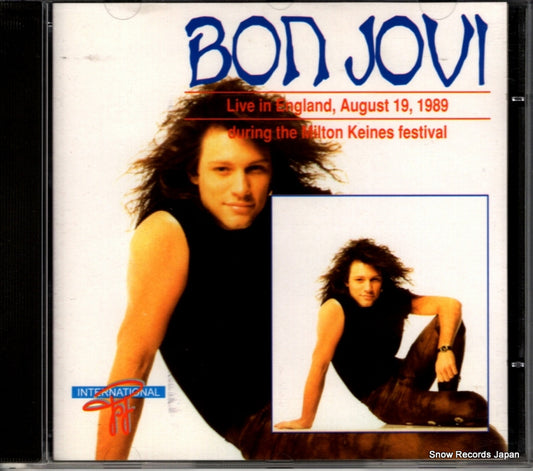 BON JOVI live in england 1989 INP018