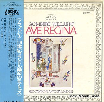 TURNER, BRUNO gombert; ave regina MA5111