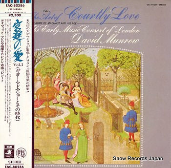 MUNROW, DAVID art of courtly love vol.1, the EAC-80286
