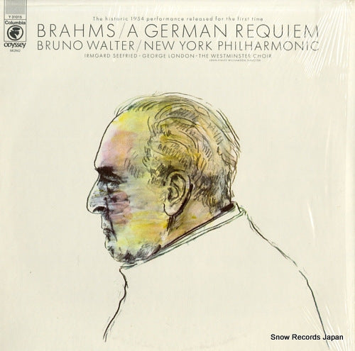 WALTER, BRUNO brahms; a german requiem Y31015