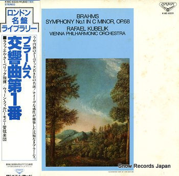 KUBELIK, RAFAEL brahms; symphony no.1 in c minor op.68 K18C-8225