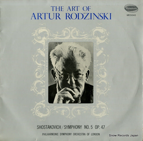 RODZINSKI, ARTUR shostakovitch; symphony no.5, op.47 MR5040