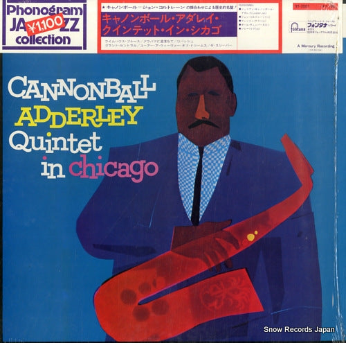 ADDERLEY, CANNONBALL cannonball adderley quintet in chicago BT-2001