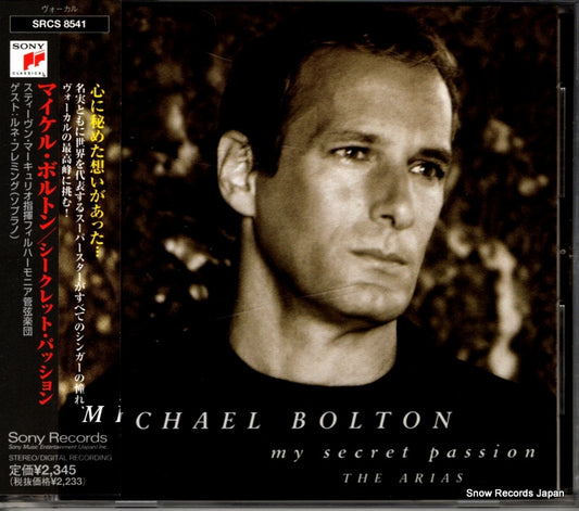 BOLTON, MICHAEL my secret passion the arias SRCS8541
