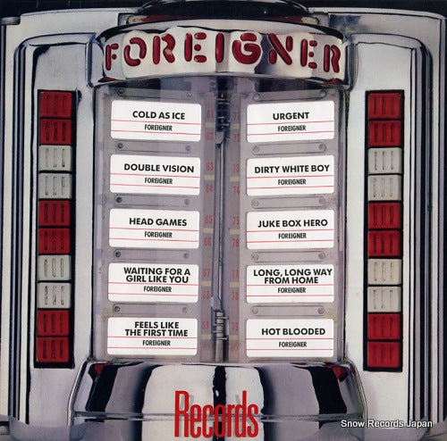 FOREIGNER records 780999-1
