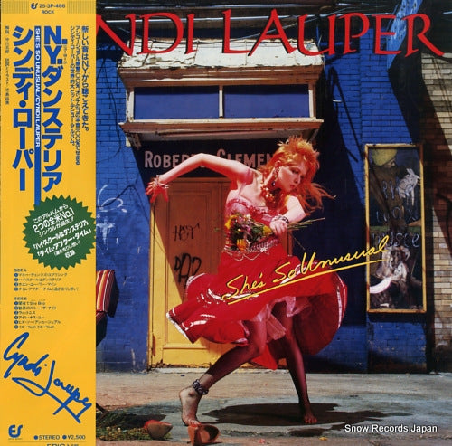 LAUPER, CYNDI she's so unusual 25.3P-486