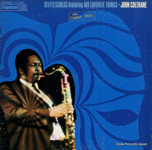 COLTRANE, JOHN selflessness featuring my favorite things MCA-29026/AS-9161
