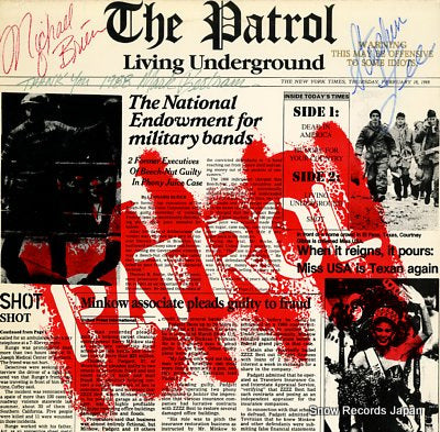 PATROL, THE living underground NL-1002