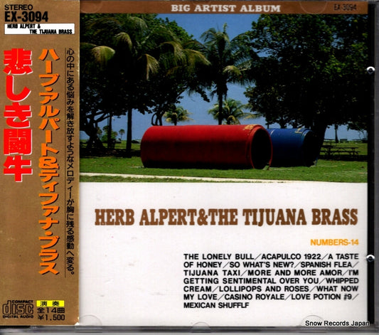 ALPERT, HERB AND THE TIJUANA BRASS lonely bull EX-3094