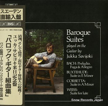 SAVIJOKI, JUKKA baroque suites LP-176