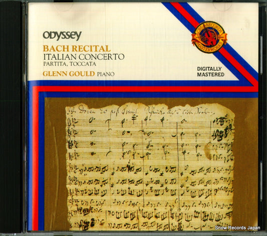 GOULD, GLENN bach; italian concerto MBK42527