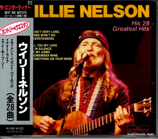 NELSON, WILLIE his 28 greatest hits CD0257 / JE-30
