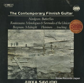 SAVIJOKI, JUKKA contemporary finnish guitar LP-207