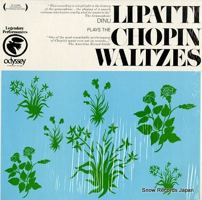 LIPATTI, DINU dinu lipatti plays the chopin waltzes 32160058