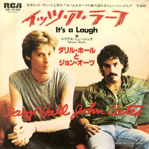 HALL, DARYL, AND JOHN OATES it's a laugh SS-3169