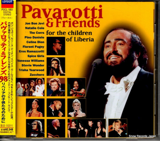 PAVAROTTI, LUCIANO for the children of liberia POCL-1851