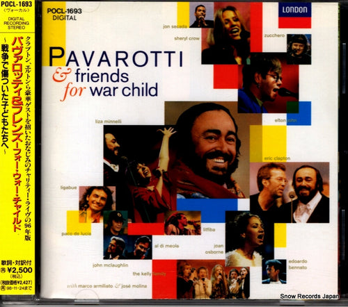 PAVAROTTI, LUCIANO pavarotti & friends for war child POCL-1693
