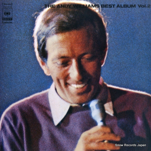 WILLIAMS, ANDY the andy williams best album vol.2 SONX60134