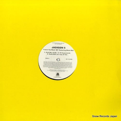 JACKSON FIVE, THE i want you back '98 JACK1