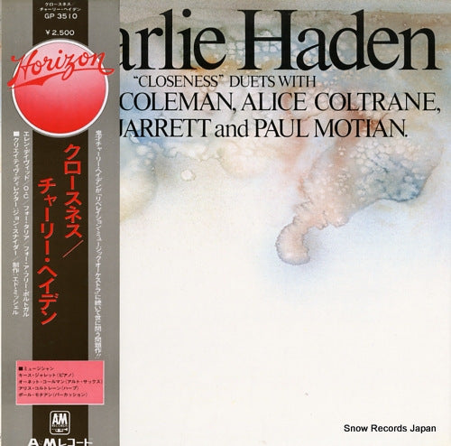 HADEN, CHARLIE closeness GP3510