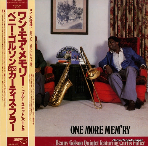 GOLSON, BENNY one more mem'ry RJL-8026