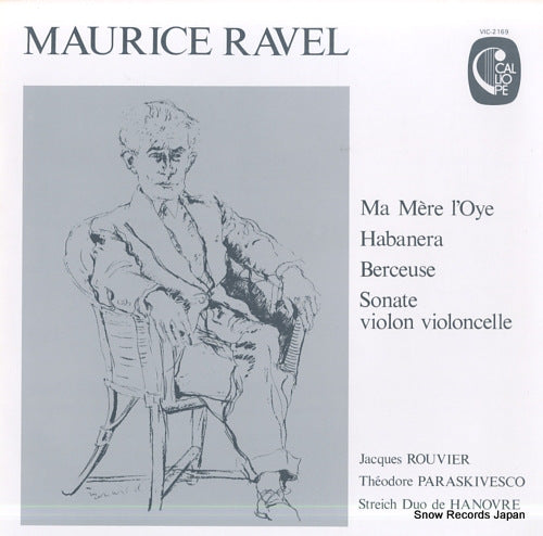ROUVIER, JACQUES ravel; ma mere l'oye/habanera/berceuse VIC-2169