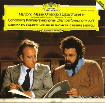 POLLINI, MAURIZIO manzoni; masse; omaggio a edgard varese 2532023