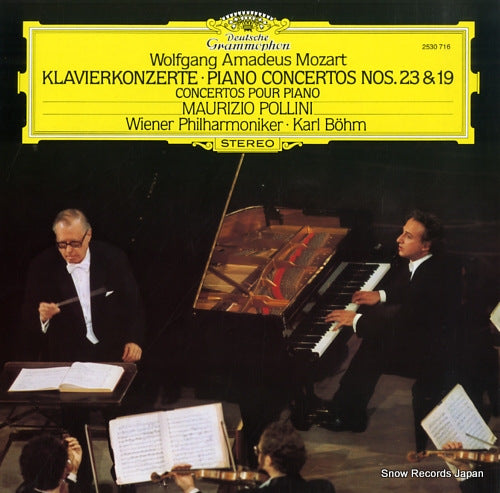 POLLINI, MAURIZIO mozart; klavierkonzerte piano concertos 2530716