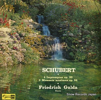 GULDA, FRIEDRICH schubert; 4 impromptus op.90 SMS-2365