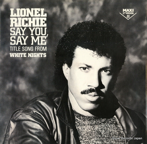 RICHIE, LIONEL say you say me ZT40422