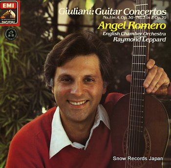ANGEL, ROMERO giuliani, mauro; guitar concertos nos.1&3 ASD1435581