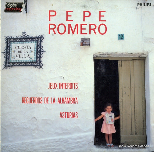 ROMERO, PEPE jeux interdits recuerdos de la alhambra asturias 28PC-84