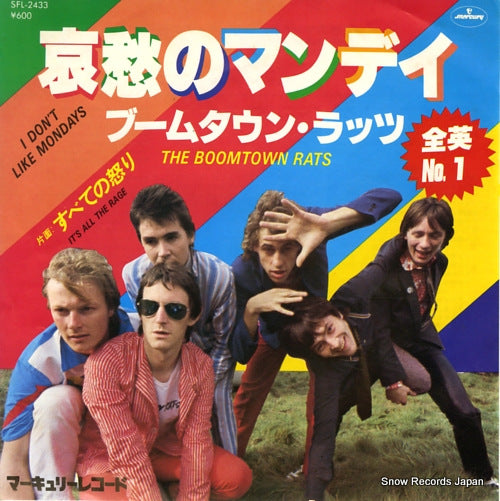 BOOMTOWN RATS, THE i don't like mondays SFL-2433