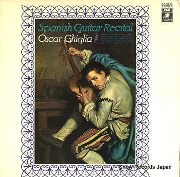 GHIGLIA, OSCAR spanish guitar recital AA-8353