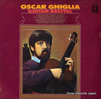 GHIGLIA, OSCAR guitar recital AA-8447