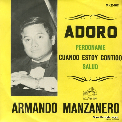 MANZANERO, ARMANDO adoro MKE-901